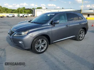 2015 Lexus RX 450h with VIN 2T2ZB1BA5FC004357, listed as a Copart auction lot 54833505 with 122,413 mi miles and Salvage title. Bid and sale history available at DreamBid. Image 1.