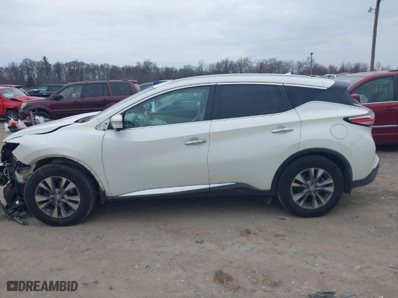2015 Nissan Murano SV with VIN 5N1AZ2MH7FN218935, listed as a IAAI auction lot 41911132 with 198,946 mi miles. Bid and sale history available at carsss.com. Image 14.