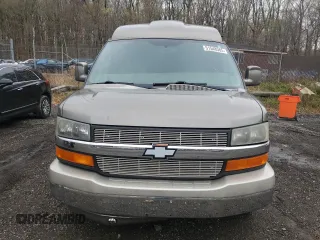 2005 Chevrolet Express Cargo Van YF7 Upfitter with VIN 1GBFG15T051168404, listed as a Copart auction lot 51548585 with 194,624 mi miles and Salvage Title. Bid and sale history available at carsss.com. Image 5.