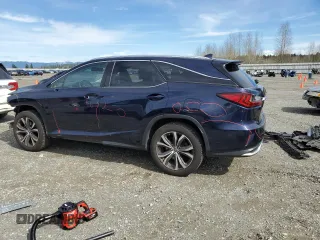 2018 Lexus RX with VIN JTJDZKCA5J2003907, listed as a Copart auction lot 50665245 with 89,602 mi miles and Salvage Title. Bid and sale history available at carsss.com. Image 2.
