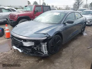 2024 Lucid Air Touring with VIN 50EA1TEA4RA004799, listed as a IAAI auction lot 41651768 with 7,779 mi miles. Bid and sale history available at carsss.com. Image 2.