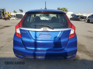 2019 Honda Fit EX with VIN 3HGGK5H81KM743381, listed as a Copart auction lot 52186255 with 28,657 mi miles and Salvage Title. Bid and sale history available at DreamBid. Image 6.