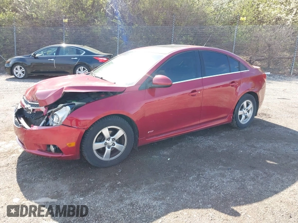 2014 Chevrolet Cruze 1LT with VIN 1G1PC5SB2E7427835, listed as a IAAI auction lot 41945214 with 179,843 mi miles and . Bid and sale history available at DreamBid. Image 18.
