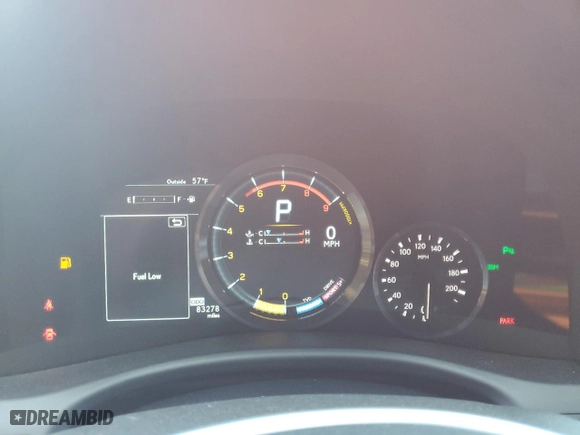 2017 Lexus GS F with VIN JTHBP1BL4HA002372, listed as a Copart auction lot 50049825 with 83,278 mi miles and Salvage Title. Bid and sale history available at carsss.com. Image 9.