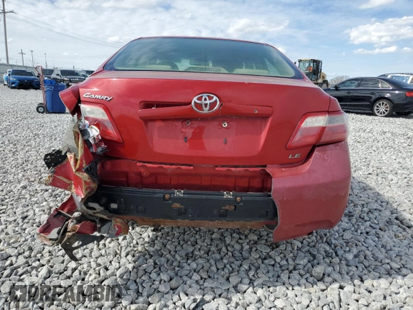 2007 Toyota Camry CE with VIN 4T1BE46K57U101821, listed as a Copart auction lot 48710375 with 412,865 mi miles and Salvage Title. Bid and sale history available at DreamBid. Image 6.