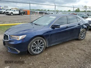 2020 Acura TLX with VIN 19UUB2F34LA002696, listed as a Copart auction lot 69750294 with 128,012 mi miles and Salvage Title. Bid and sale history available at carsss.com. Image 1.