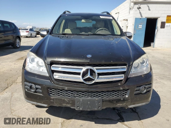2009 Mercedes-Benz GL-Class 4.6L with VIN 4JGBF71E29A469166, listed as a Copart auction lot 71948464 with 109,291 mi miles and Salvage Title. Bid and sale history available at carsss.com. Image 5.