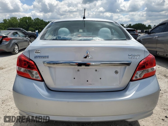 2017 Mitsubishi Mirage ES z VIN ML32F3FJ5HHF08931, wystawiony jako Copart lot #58854815 z przebiegiem 97 886 mil mil oraz Czysty tytuł • Clean title. Historia ofert i sprzedaży dostępna na DreamBid. Obrazek 6.