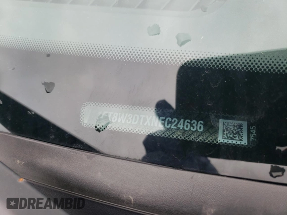 2022 Ford F-350 XL with VIN 1FT8W3DTXNEC24636, listed as a Copart auction lot 46478194 with 244,288 mi miles and Non Repairable. Bid and sale history available at DreamBid. Image 12.