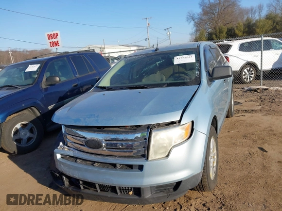 2008 Ford Edge SE with VIN 2FMDK36C38BA09909, listed as a IAAI auction lot 41775044 with 212,002 mi miles. Bid and sale history available at carsss.com. Image 17.