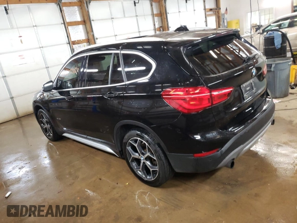 2017 BMW X1 xDrive28i with VIN WBXHT3C34H5F87048, listed as a Copart auction lot 67545012 with 76,666 mi miles. Bid and sale history available at carsss.com. Image 2.
