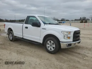 2016 Ford F-150 XL with VIN 1FTMF1CF2GKE54884, listed as a Copart auction lot 45285845 with 76,633 mi miles and Salvage Title. Bid and sale history available at carsss.com. Image 4.