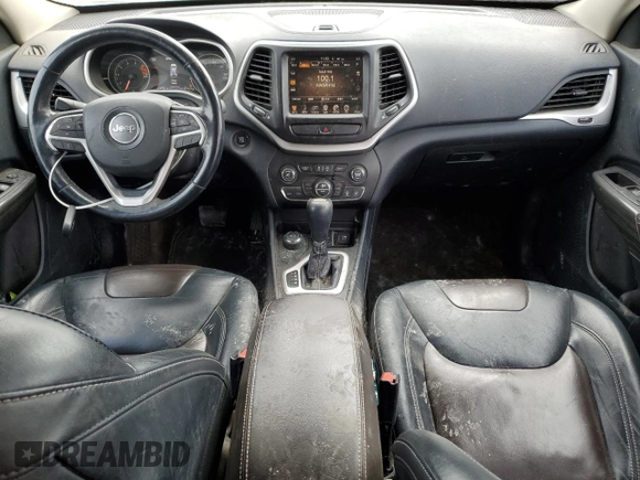 2016 Jeep Cherokee Limited with VIN 1C4PJMDS8GW106153, listed as a Copart auction lot 55576545 with 129,836 mi miles and Salvage title. Bid and sale history available at DreamBid. Image 8.