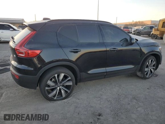 2021 Volvo XC40 with VIN YV4ED3UR5M2541377, listed as a Copart auction lot 89018905 with 50,940 mi miles and Salvage Title. Bid and sale history available at DreamBid. Image 3.