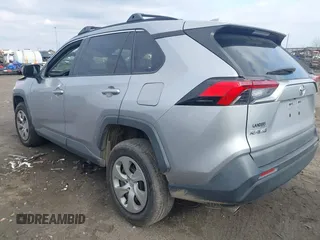 2019 Toyota RAV4 LE with VIN 2T3H1RFV1KW034812, listed as a IAAI auction lot 41016776 with 101,219 mi miles. Bid and sale history available at carsss.com. Image 3.