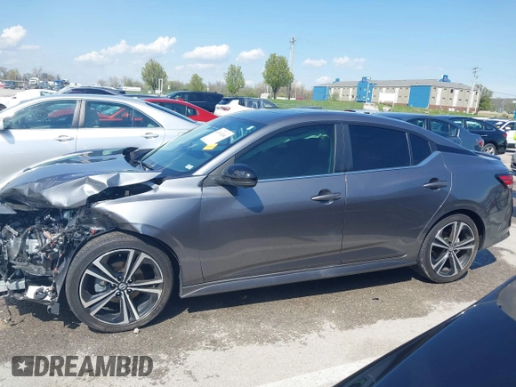2022 Nissan Sentra SR z VIN 3N1AB8DV6NY230631, wystawiony jako IAAI lot #41974306 z przebiegiem 46 433 mil mil oraz . Historia ofert i sprzedaży dostępna na DreamBid. Obrazek 15.