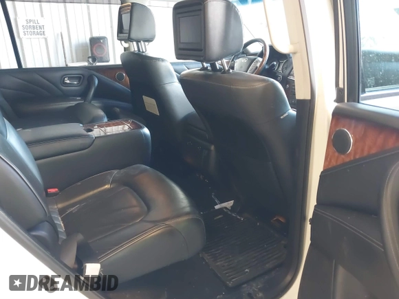 2016 Infiniti QX80 with VIN JN8AZ2NE8G9122383, listed as a IAAI auction lot 41629099 with 170,692 mi miles. Bid and sale history available at carsss.com. Image 8.