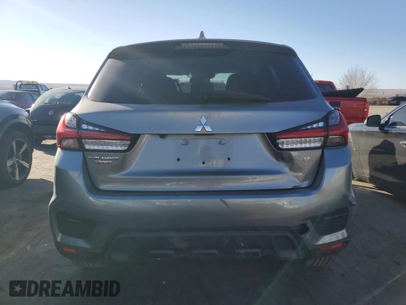 2020 Mitsubishi Outlander Sport SE 2.0 with VIN JA4AP4AU9LU015158, listed as a Copart auction lot 43210425 with 33,347 mi miles and Salvage Title. Bid and sale history available at carsss.com. Image 6.