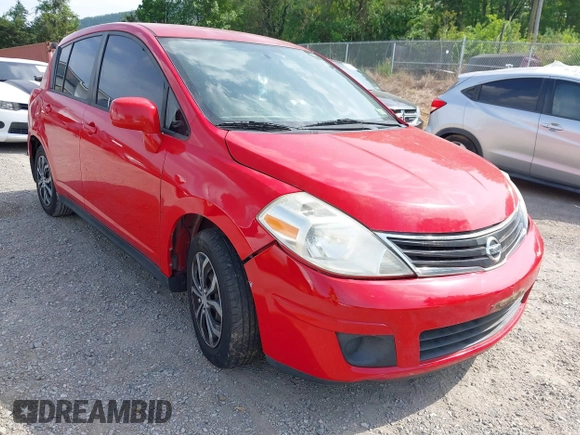 2012 Nissan Versa S with VIN 3N1BC1CPXCL360370, listed as a IAAI auction lot 42178631 with 160,556 mi miles. Bid and sale history available at carsss.com. Image 6.