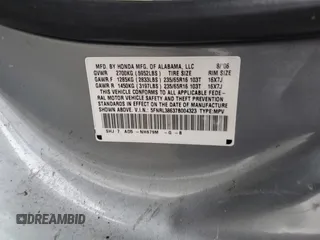 2007 Honda Odyssey EX-L z VIN 5FNRL38637B004323, wystawiony jako Copart lot #59626045 z przebiegiem 178 069 mil mil oraz Szkoda całkowita • Salvage title. Historia ofert i sprzedaży dostępna na DreamBid. Obrazek 13.
