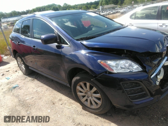 2011 Mazda CX-7 i Sport with VIN JM3ER2B50B0371105, listed as a IAAI auction lot 42184043 with 147,466 mi miles. Bid and sale history available at carsss.com. Image 1.
