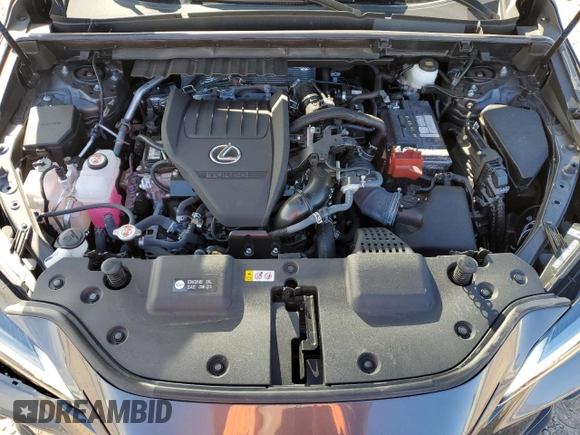 2024 Lexus NX with VIN 2T2AGCEZXRC037869, listed as a Copart auction lot 45483365 with 8,176 mi miles and Salvage Title. Bid and sale history available at carsss.com. Image 12.