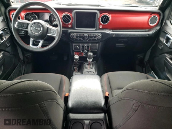 2023 Jeep Wrangler Rubicon with VIN 1C4HJXFNXPW693260, listed as a Copart auction lot 60275285 with 45,390 mi miles and Clean title. Bid and sale history available at DreamBid. Image 8.