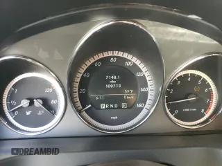 2011 Mercedes-Benz C 300 Sport with VIN WDDGF8BB1BR139794, listed as a Copart auction lot 54879965 with 108,713 mi miles and Salvage title. Bid and sale history available at DreamBid. Image 9.
