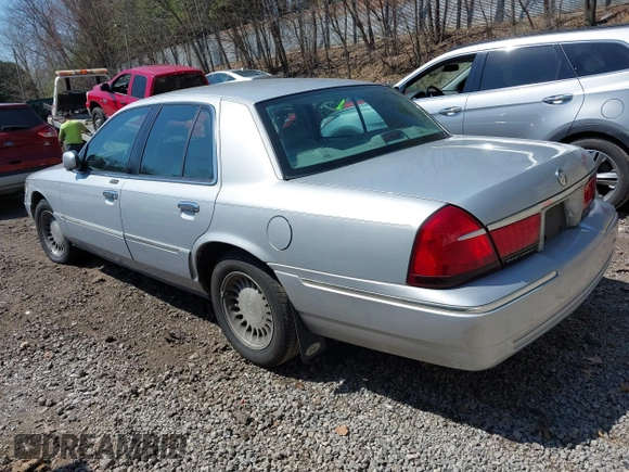 2001 Mercury Grand Marquis LS with VIN 2MEFM75W11X684160, listed as a IAAI auction lot 42109826 with 139,810 mi miles and . Bid and sale history available at DreamBid. Image 3.
