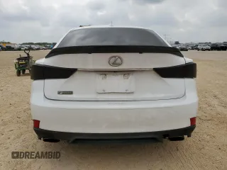 2017 Lexus IS 200t with VIN JTHBA1D22H5059524, listed as a Copart auction lot 55032505 with 100,807 mi miles and Salvage title. Bid and sale history available at DreamBid. Image 6.