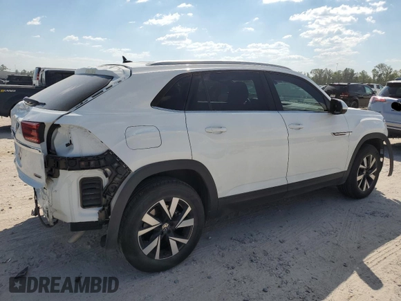 2022 Volkswagen Atlas SE with VIN 1V2LC2CA2NC229322, listed as a Copart auction lot 73057664 with 19,067 mi miles and Salvage title. Bid and sale history available at DreamBid. Image 3.