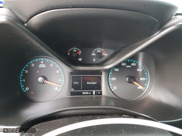 2020 Chevrolet Colorado 2WD Work Truck with VIN 1GCHSBEA0L1239119, listed as a Copart auction lot 85988804 with 38,038 mi miles and Salvage Title. Bid and sale history available at carsss.com. Image 9.
