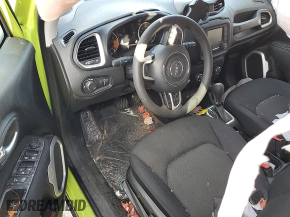 2018 Jeep Renegade Upland with VIN ZACCJBAB1JPJ48981, listed as a Copart auction lot 79749844 with Not provided miles and Non repairable. Bid and sale history available at DreamBid. Image 8.