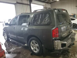 2007 Nissan Armada SE z VIN 5N1BA08A27N700193, wystawiony jako Copart lot #58807975 z przebiegiem 254 318 mil mil oraz Szkoda całkowita • Salvage title. Historia ofert i sprzedaży dostępna na DreamBid. Obrazek 2.