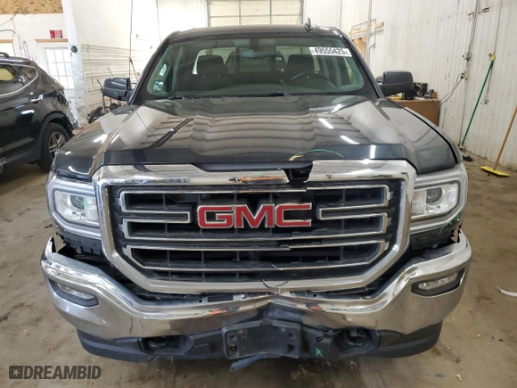 2017 GMC Sierra 1500 SLE with VIN 1GTV2MEC6HZ390166, listed as a Copart auction lot 49555425 with 84,862 mi miles and Salvage Title. Bid and sale history available at carsss.com. Image 5.