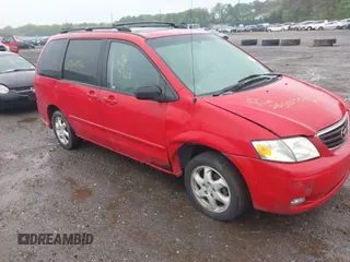2000 Mazda MPV DX with VIN JM3LW28G1Y0125407, listed as a IAAI auction lot 42386995 with Not provided miles and . Bid and sale history available at DreamBid. Image 1.