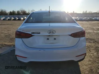 2018 Hyundai Accent SE with VIN 3KPC24A37JE023016, listed as a Copart auction lot 86780234 with 112,048 mi miles and Salvage Title. Bid and sale history available at carsss.com. Image 6.