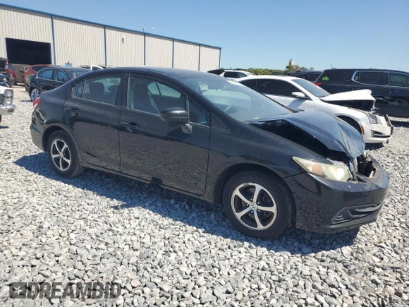 2015 Honda Civic Sedan SE with VIN 19XFB2F77FE287728, listed as a Copart auction lot 49612405 with 99,172 mi miles and Salvage Title. Bid and sale history available at carsss.com. Image 4.