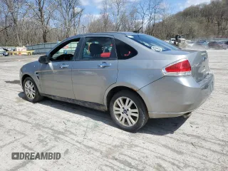 2008 Ford Focus SE with VIN 1FAHP35N18W110672, listed as a Copart auction lot 52005395 with 225,311 mi miles and Salvage Title. Bid and sale history available at carsss.com. Image 2.
