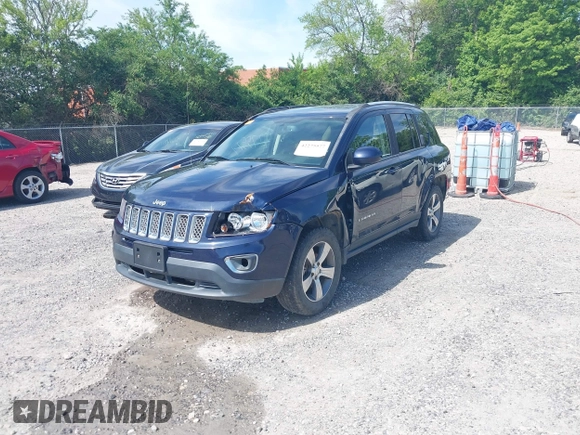 2016 Jeep Compass High Altitude with VIN 1C4NJDEBXGD671389, listed as a IAAI auction lot 42275577 with 129,609 mi miles and . Bid and sale history available at DreamBid. Image 18.
