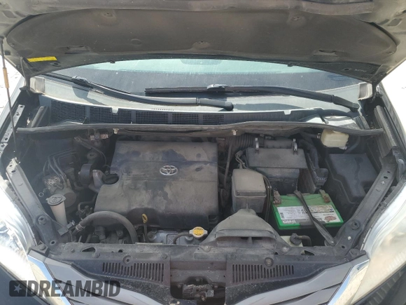 2015 Toyota Sienna LE AAS with VIN 5TDKK3DC1FS632309, listed as a Copart auction lot 49820935 with 209,492 mi miles and Salvage Title. Bid and sale history available at carsss.com. Image 12.