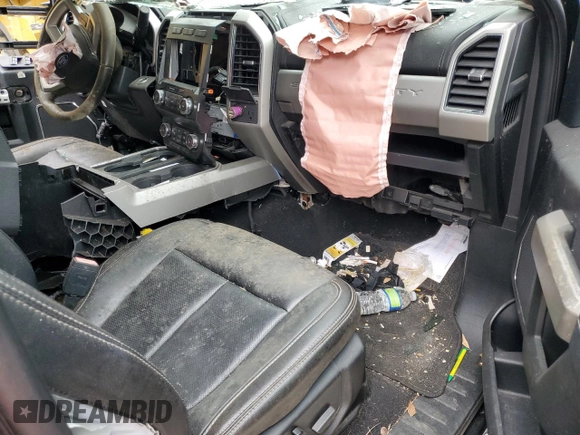 2020 Ford F-250 XL with VIN 1FT8W2BT9LEC17283, listed as a Copart auction lot 58299335 with Not provided miles and Non repairable. Bid and sale history available at DreamBid. Image 8.