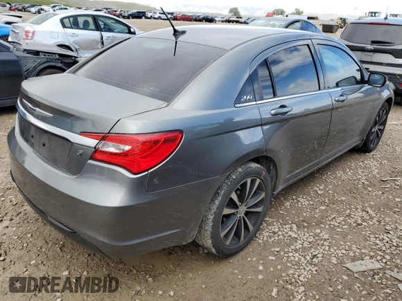 2012 Chrysler 200 S with VIN 1C3CCBHG9CN162092, listed as a Copart auction lot 53991634 with 145,094 mi miles and Salvage Title. Bid and sale history available at carsss.com. Image 3.