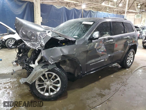 2015 Jeep Grand Cherokee Limited with VIN 1C4RJFBGXFC154739, listed as a Copart auction lot 46216485 with 157,836 mi miles and Clean Title. Bid and sale history available at carsss.com. Image 1.