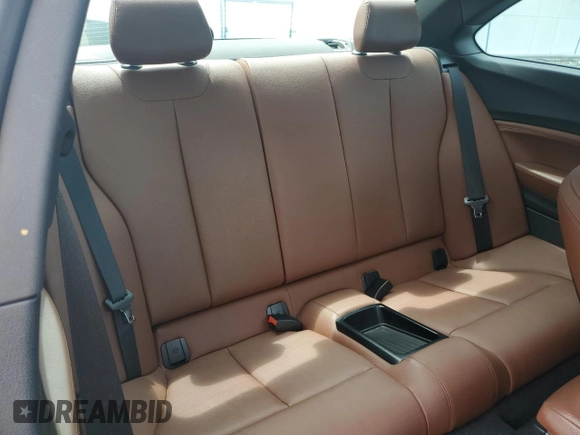 2015 BMW 2 Series M235i with VIN WBA1J7C55FV289435, listed as a Copart auction lot 59089955 with 122,328 mi miles and Salvage title. Bid and sale history available at DreamBid. Image 10.