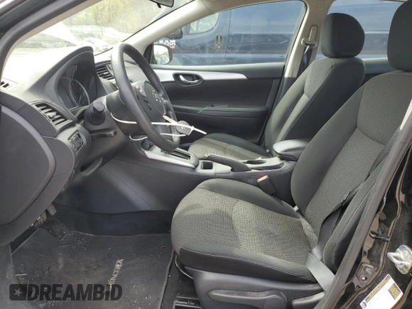 2019 Nissan Sentra SV with VIN 3N1AB7AP4KY436879, listed as a Copart auction lot 53549785 with 55,367 mi miles and Salvage Title. Bid and sale history available at DreamBid. Image 7.