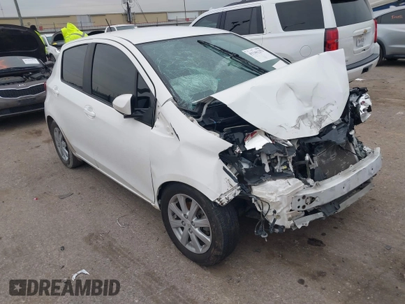 2015 Toyota Yaris L with VIN VNKKTUD34FA019480, listed as a IAAI auction lot 41341253 with 118,673 mi miles. Bid and sale history available at carsss.com. Image 1.