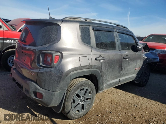 2018 Jeep Renegade Trailhawk with VIN ZACCJBCB5JPH08761, listed as a Copart auction lot 42610205 with 111,018 mi miles and Salvage Title. Bid and sale history available at carsss.com. Image 3.