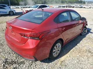 2018 Hyundai Accent SE with VIN 3KPC24A39JE027195, listed as a Copart auction lot 66808254 with 51,409 mi miles and Salvage Title. Bid and sale history available at carsss.com. Image 3.
