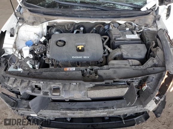 2017 Kia Forte LX with VIN 3KPFL4A7XHE155744, listed as a Copart auction lot 52553625 with 61,027 mi miles and Salvage Title. Bid and sale history available at carsss.com. Image 11.